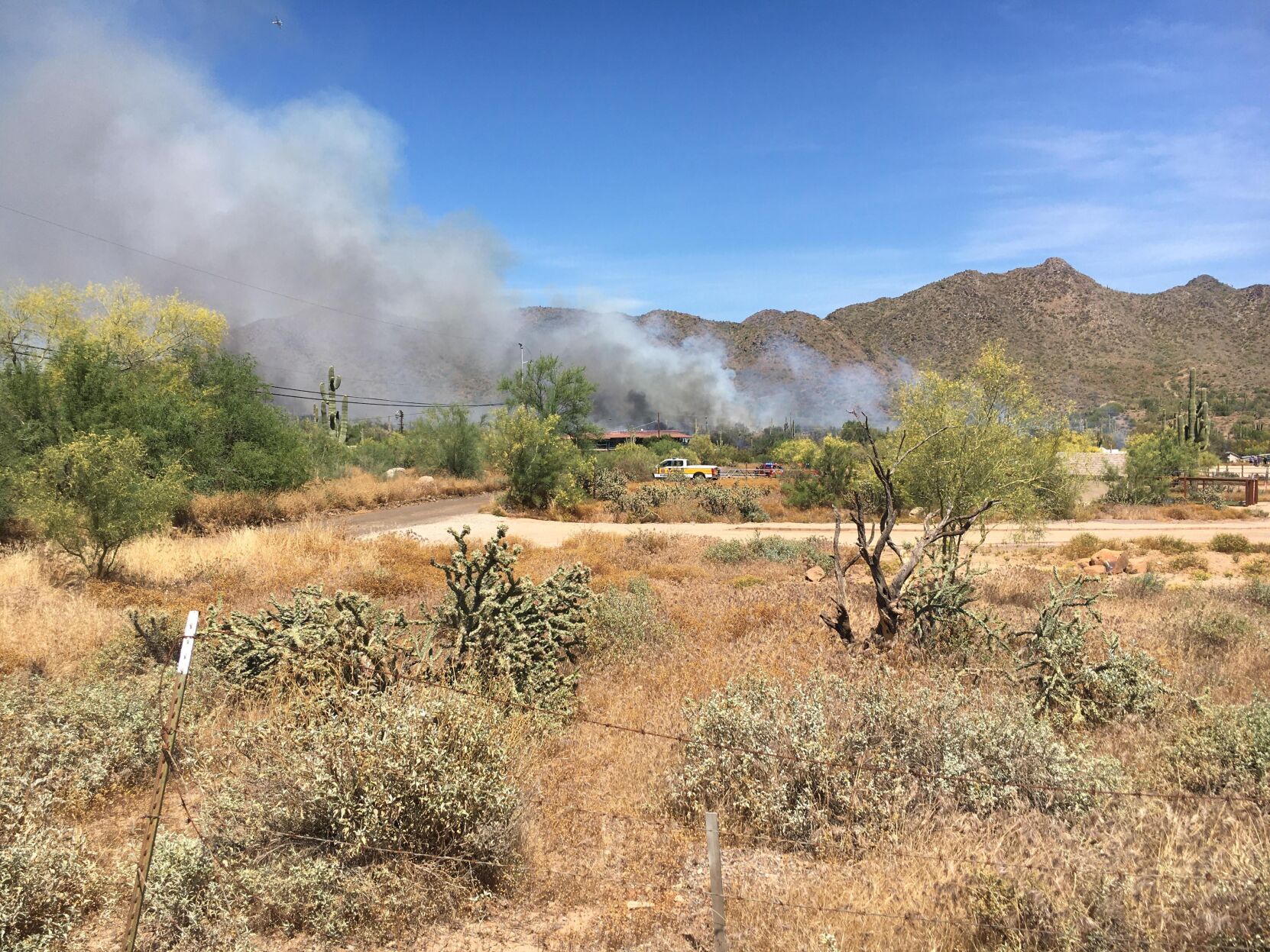 East Desert Wildfire